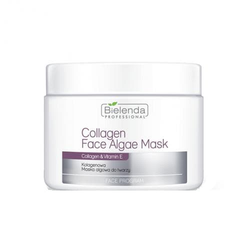 Collagen & Vitamin E Alger ansiktsmask collagen alger mask i ansiktet av burken 190g Vitamin E