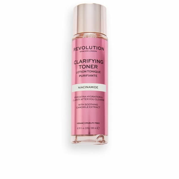 Ansigtstoner Revolution Skincare Niacinamide Rensende Afklarende (200 ml)