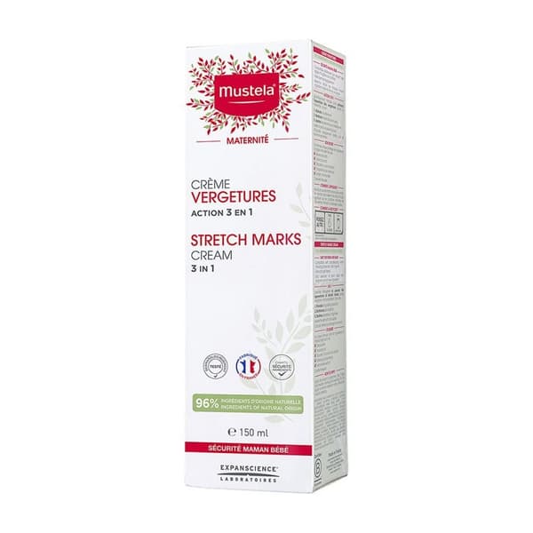 Venyttymäarpia hoitava voide Mustela Maternité (150 ml)