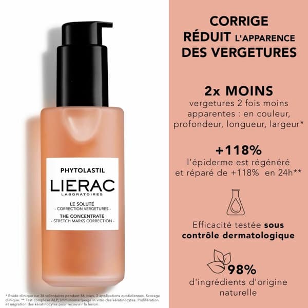 Krop serum Lierac PHYTOLASTIL 100 ml Anti-strækmærke