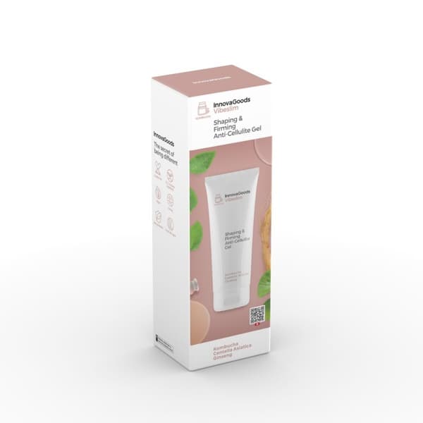 Formande och uppstramande anti-cellulitgel Kombucha Vibeslim InnovaGoods 200 ml