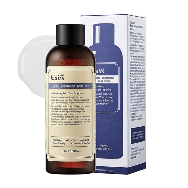 Kasvovesi Klairs Supple Preparation Tasapainottava 180 ml