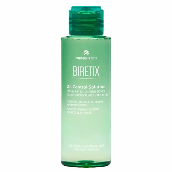 Ansigtstoner BIRETIX Oil Control Solution 100 ml Texturiser