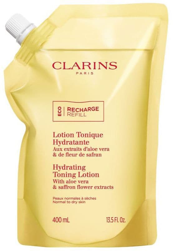 Moisturizing toner lotion recharge Clarins for normal to dry skin 400 ml