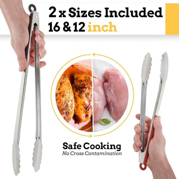 Grilltänger Rostfritt Stål 4-pack MOUNTAIN GRILLERS