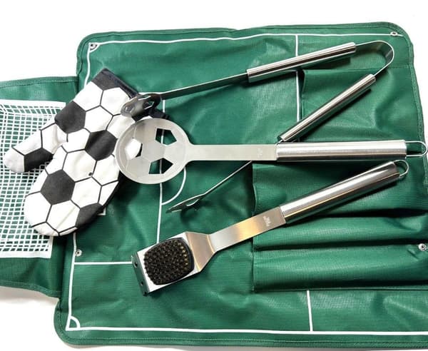 Football themed grill set 5pcs