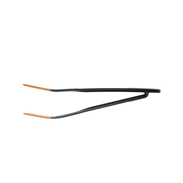 Fiskars multifunktionell silikonpincett, längd: 29 cm, plast/silikon, funktionell form, svart/orange, - 1027303