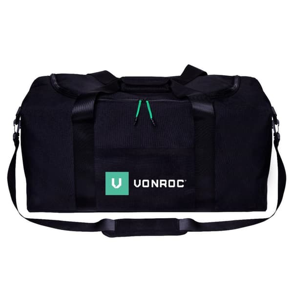 VONROC Værktøjstaske - Mål: 60 x 30 x 26 cm - Max kapacitet 25 kg | Sort