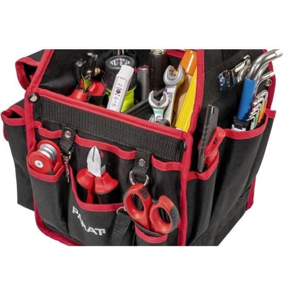 Verktygsväska - PARAT - BASIC Tool Softbag S - Svart - Mjuk - Lätt att transportera 30 verktyg