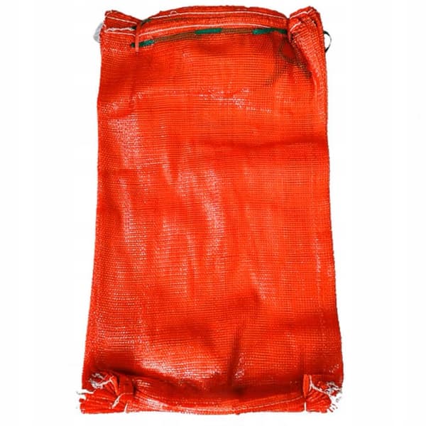 Röd raschelpåse 60x90 cm 30-35 kg 100 stycken
