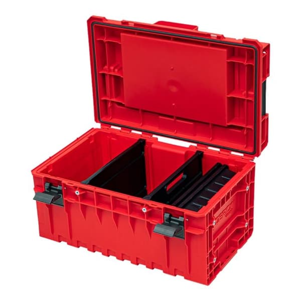 Qbrick System ONE 350 2.0 Expert RED ULTRA HD Anpassad modulär verktygsväska organisatör 585 x 385 x 320 mm 38 l stapelbar