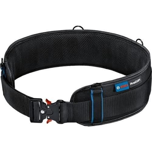 Työkaluvyö - BOSCH PROFESSIONAL - 93 ProClick - Koko SM - Ergonominen mukavuus - Helppo kiinnittää