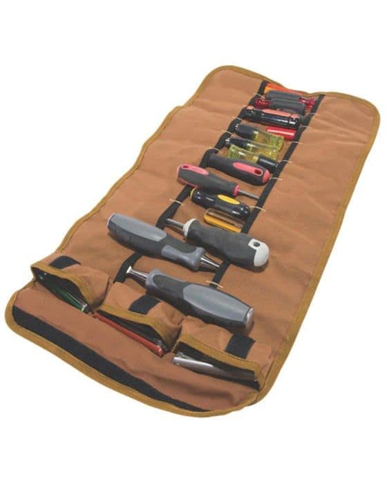 Verktygsväska - verktygsväska - verktygsryggsäck Carhartt - CT0355 - 18 fickor Utility Roll, Mixed Utility Roll