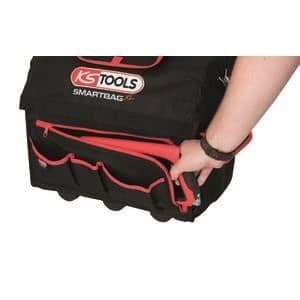 Sac rollbag - KS TOOLS - 850.0335 - Teleskophandtag - Väska med hjul - Max belastning 35 kg - Volym 40 L
