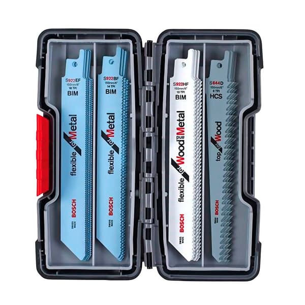 Bosch Professional Sabel Savklingesæt Med æske Træ/metal Top Seller Grå