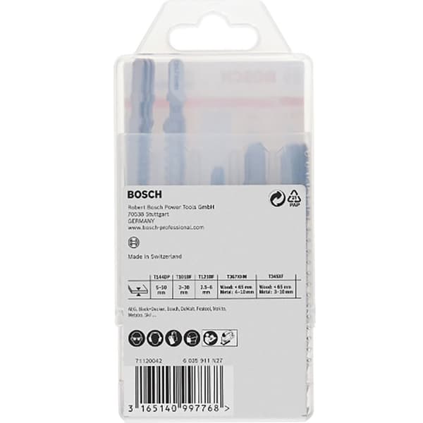 Bosch Professional Sticksågsblad Endurance Multimaterial 14+1 Durchsichtig