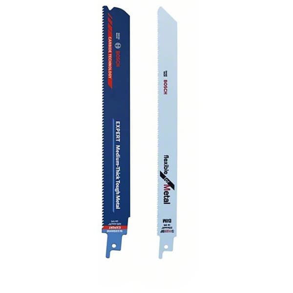 Bosch Professional Klingesavskåret Set 25xs1122bf + 1xs1155hhm Transparent
