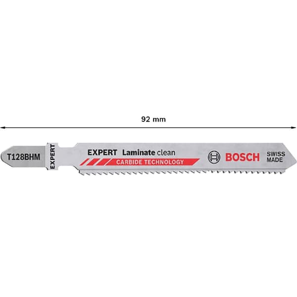 Bosch Professional Jig Sahan Terä Expert T128bhm Laminate Clean 3 Yksiköitä