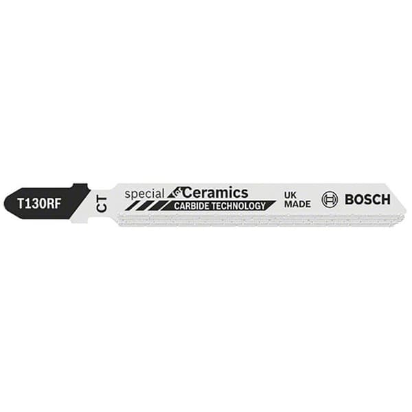 Bosch Professional Jig Sahan Terä T 130 Riff Special Ceramics 3 Yksiköitä Hopeinen