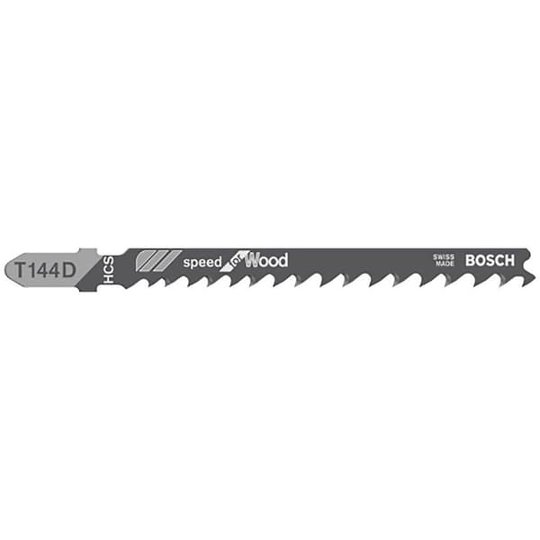 Bosch Professional Stiksavsblad T 144 D Speed Wood 100 Enheder Søvfarvet