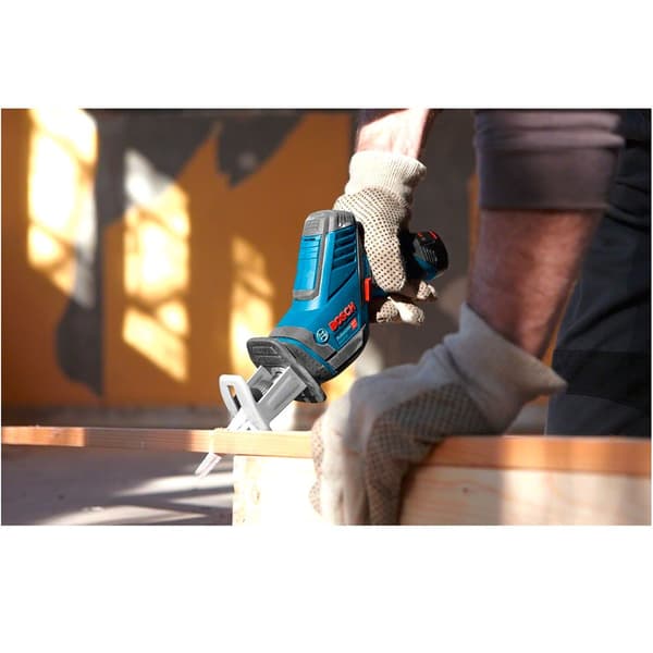 Bosch Professional Akku Sabre Sav Med Gsa 12v-14 2 Batterier + Oplader Blå