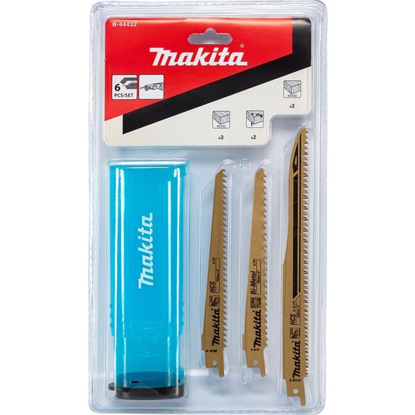 Makita Sabre Save Reserve B-44432 Recipro A Set Gylden
