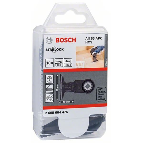 Bosch Professional Kaareva Puusegmentoitu Sahanterä Aii 65 Apc 10 Yksiköitä