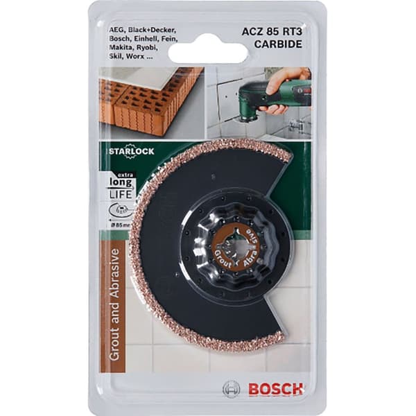 Bosch Professional Hårdmetal Slibende Mørtel Segmenteret Savklinge Acz 85 Rt3 Gylden