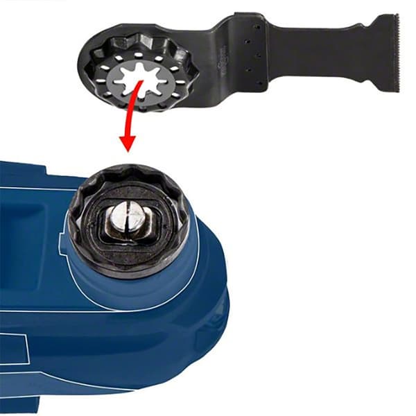 Bosch Professional Segmenteret Savklinge Expert Coated Carbide Plunge Cut Metal Aiz32ait Blå