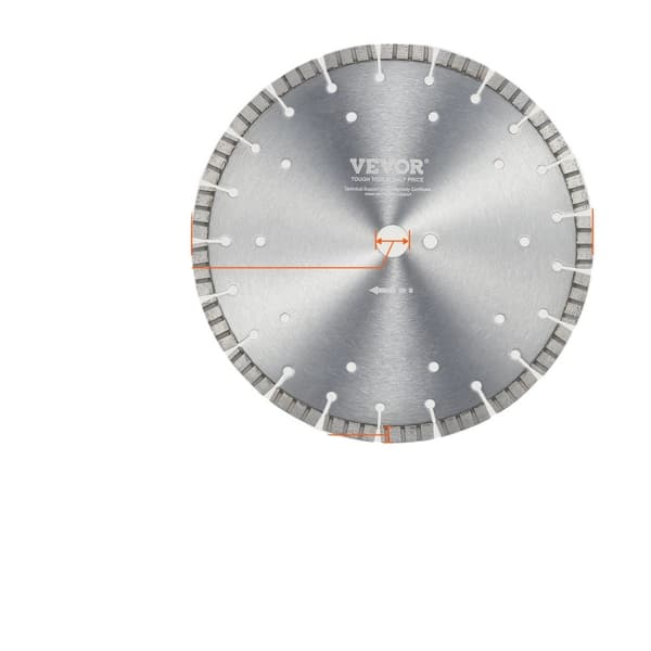 Diamantskæreskive, høj præcisionsskæring, universel pasform,350mm bølge