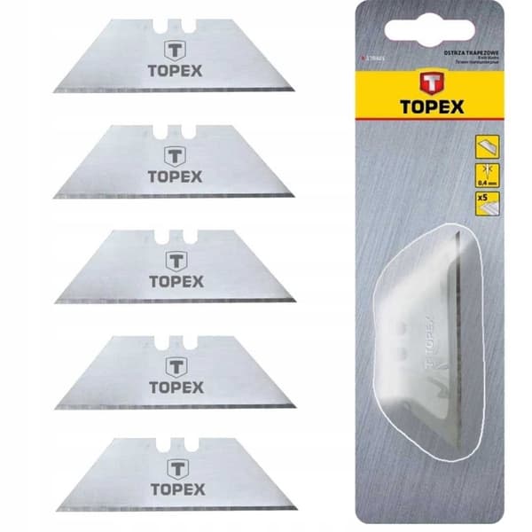 TOPEX Trapetsformade reservblad 17B405 5 st