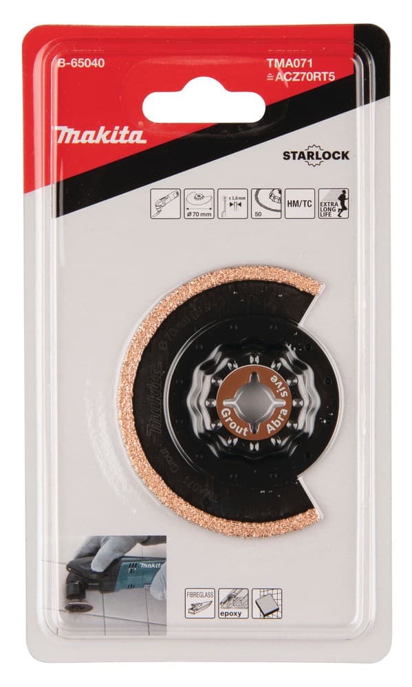 Makita B-65040 sticksåg-/rullsåg-/tigersågklinga Volframkarbid (TC) 1 st
