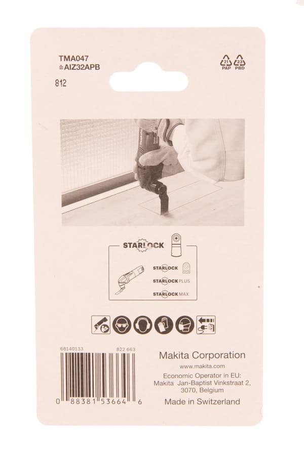 Makita B-64814-5 sticksågs-/rullsågs-/tigersågsklinga Bimetall 5 st
