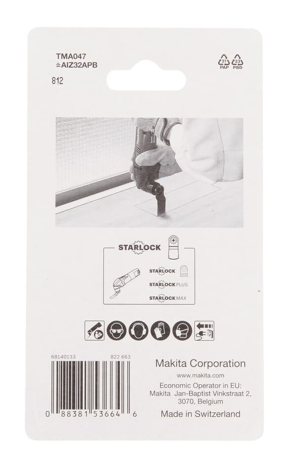 Makita B-64814-5 sticksågs-/rullsågs-/tigersågsklinga Bimetall 5 st