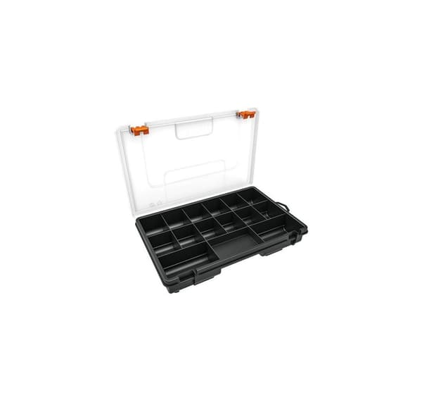 Organizer box med 15 rum 280x180x44mm Truper®