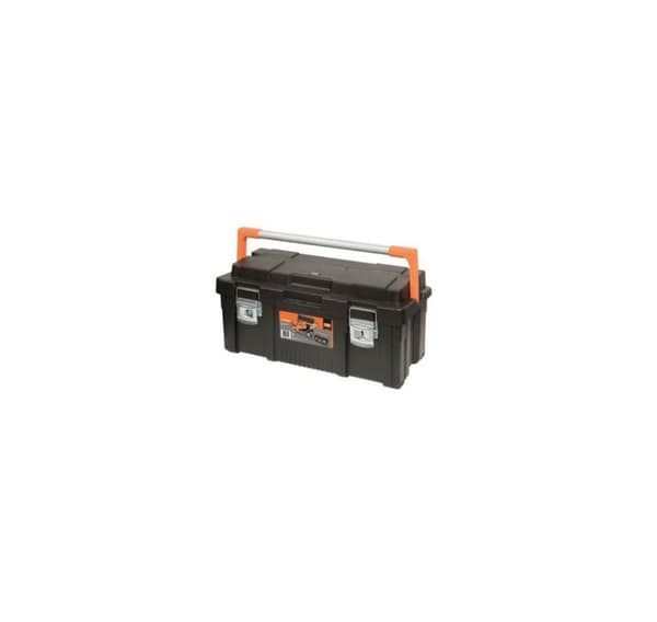 Verktygslåda i plast PTB65 650X300X295mm 42L metallspärrar
