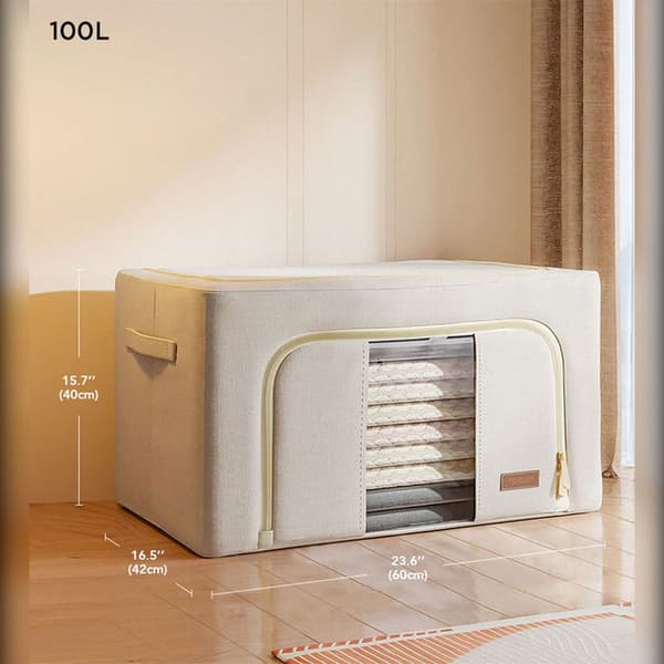 Joybos Opbevaringskasse 190l 3 Enheder Beige
