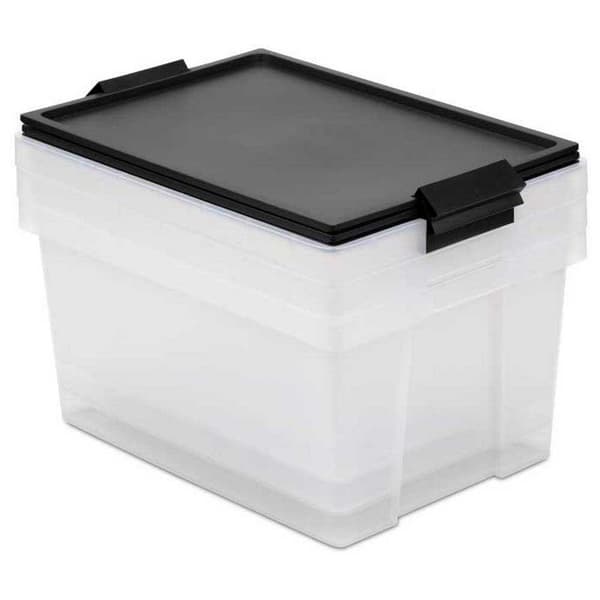 Tatay Multifunktionel Opbevaringskasse 35l 3 Enheder Transparent