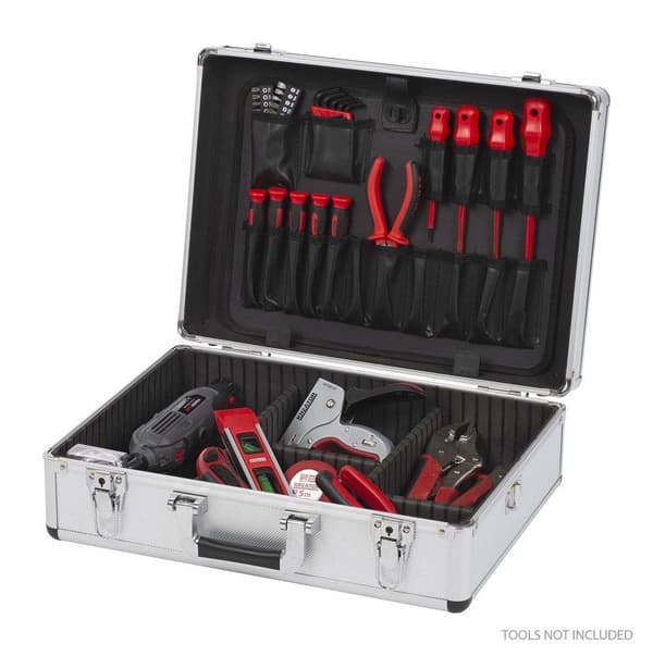 Kreator Værktøj Til Kuffert I Aluminium Krt640102s 460x155x330 Mm Søvfarvet