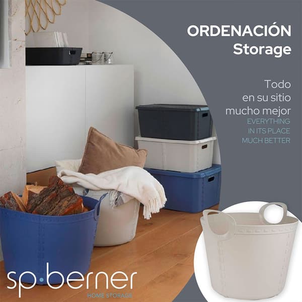 Sp Berner Kurv Life Story 40l 2 Enheder Beige