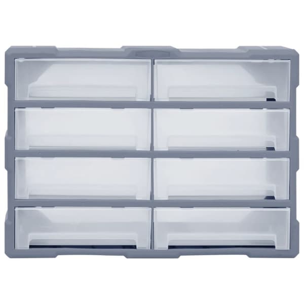 skuffereol med 8 store skuffer 52x16x37 cm