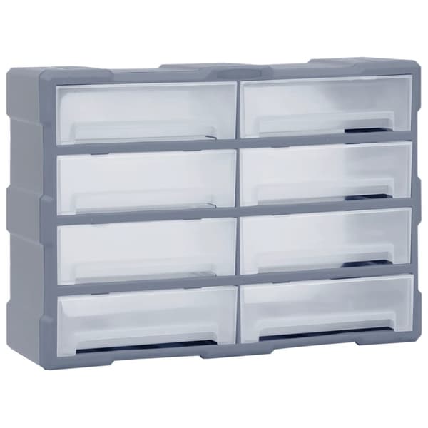 skuffereol med 8 store skuffer 52x16x37 cm