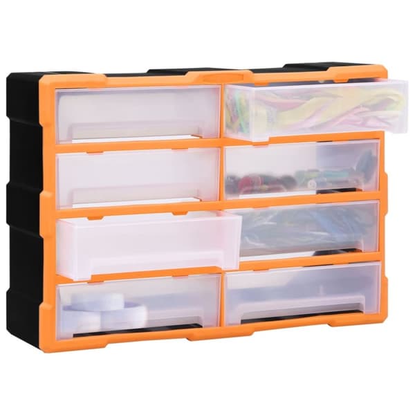 skuffereol med 8 store skuffer 52x16x37 cm