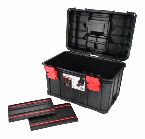 AWTOOLS MODULLÅDA LÅDA MED FACK 530x355x310mm