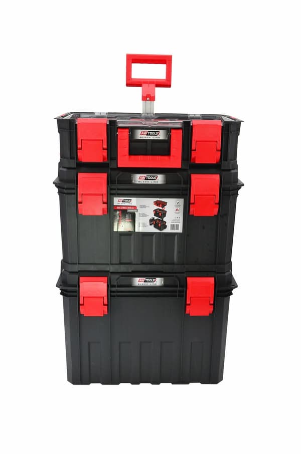 AWTOOLS MODULAR VERKTYGSLÅDA MODULAR LÅDA SET 4I1 530x355x825mm