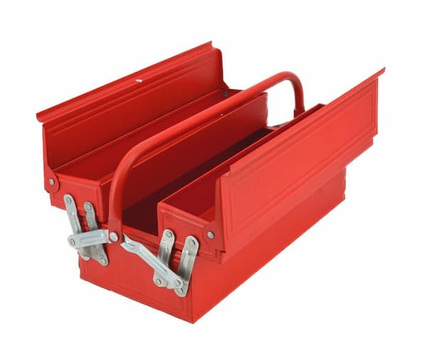 AWTOOLS VERKTYGSBOX AV METALL 3 st. 430x220x150mm