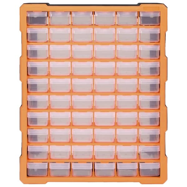 vidaXL skuffereol med 60 skuffer 38x16x47,5 cm -  Værktøjskasser