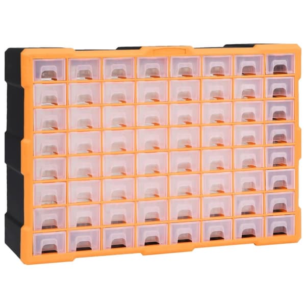 Skuffereol med 64 skuffer 52x16x37,5 cm - Skuffereol - Skuffereoler - Home & Living