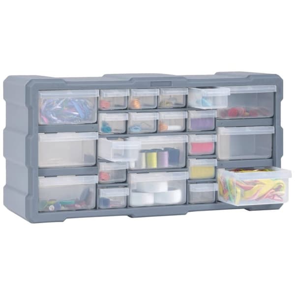 Skuffereol med 22 skuffer 49x16x25,5 cm - Skuffereol - Skuffereoler - Home & Living