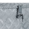 Miniatyrbild 5 av 7: Förvaringslåda aluminium 110,5x38,5x40 cm silver - Verktygslåda - Verktygslådor - Home & Living
